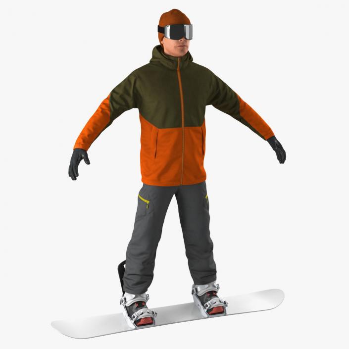 3D Snowboarder