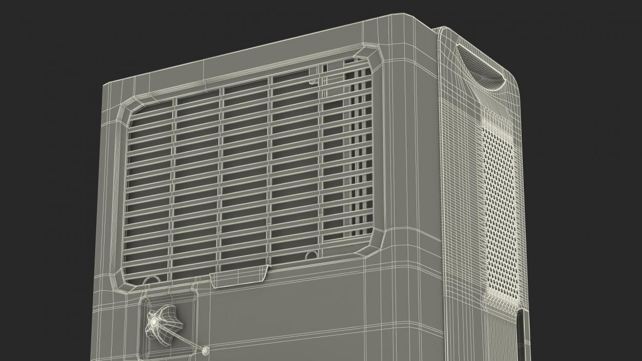 Quiet Dehumidifier Black 3D model