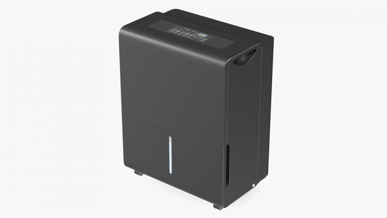 Quiet Dehumidifier Black 3D model