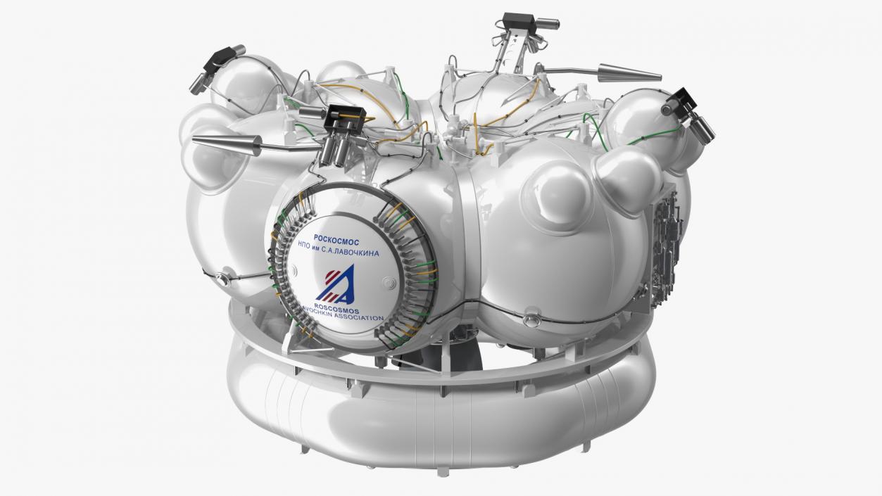 3D Satellite Fregat