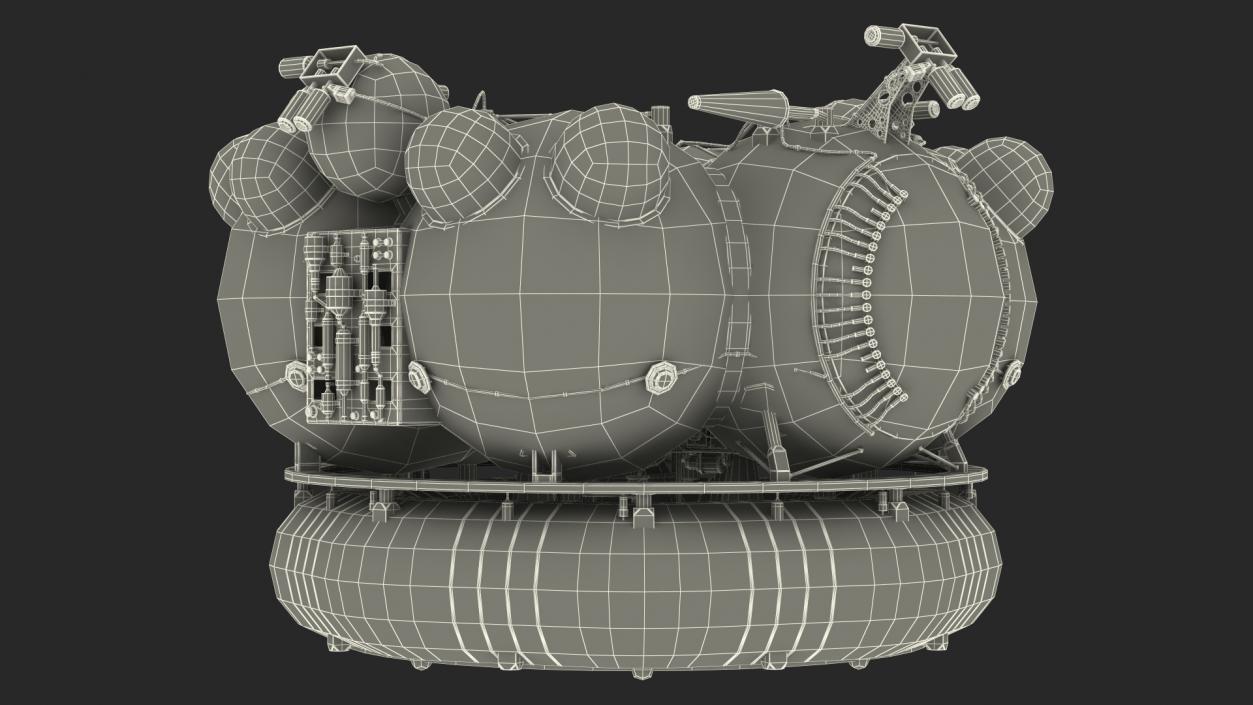 3D Satellite Fregat