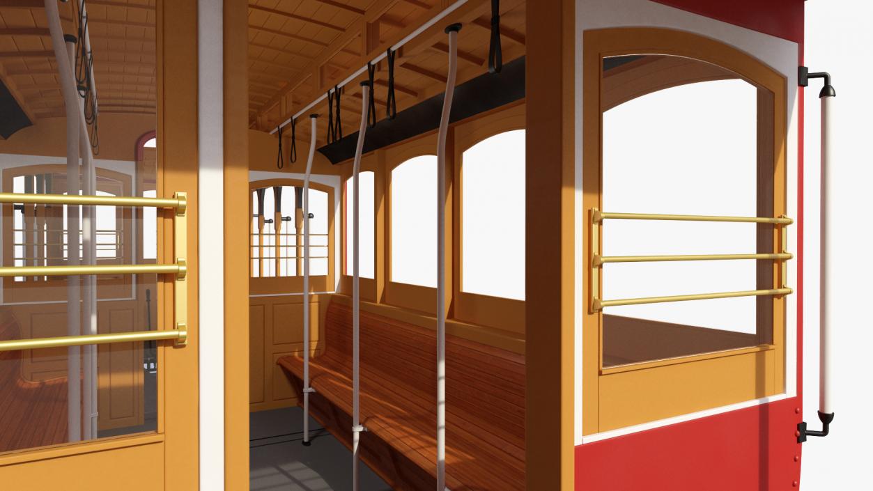 3D San Francisco Cable Car model