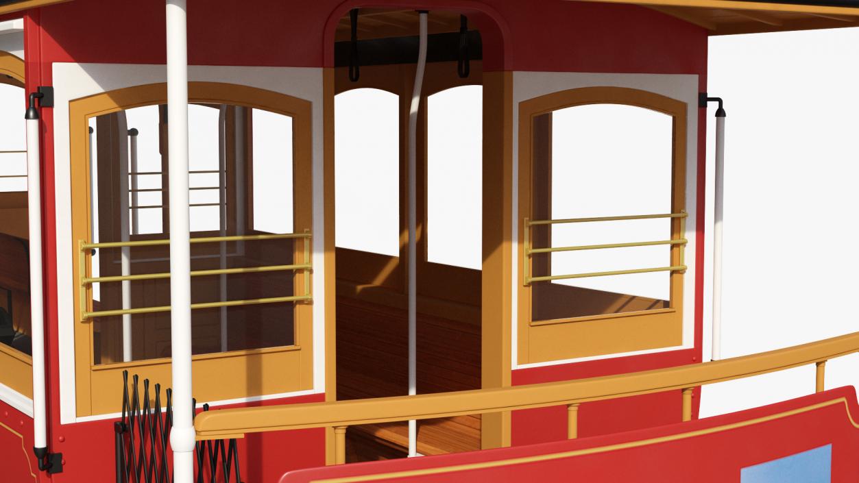 3D San Francisco Cable Car model