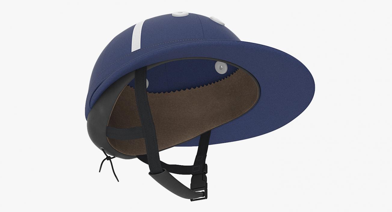 3D Polo Helmet Navy Blue