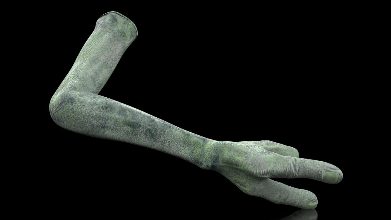 3D model Green Alien Arm