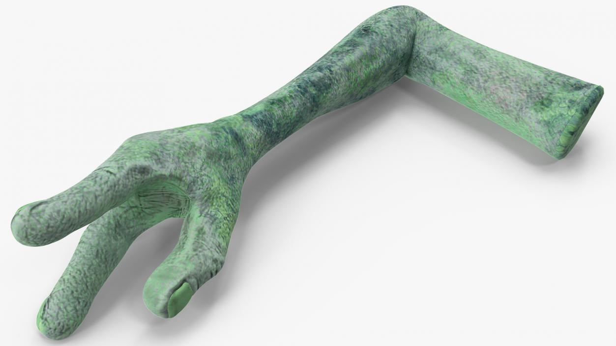 3D model Green Alien Arm