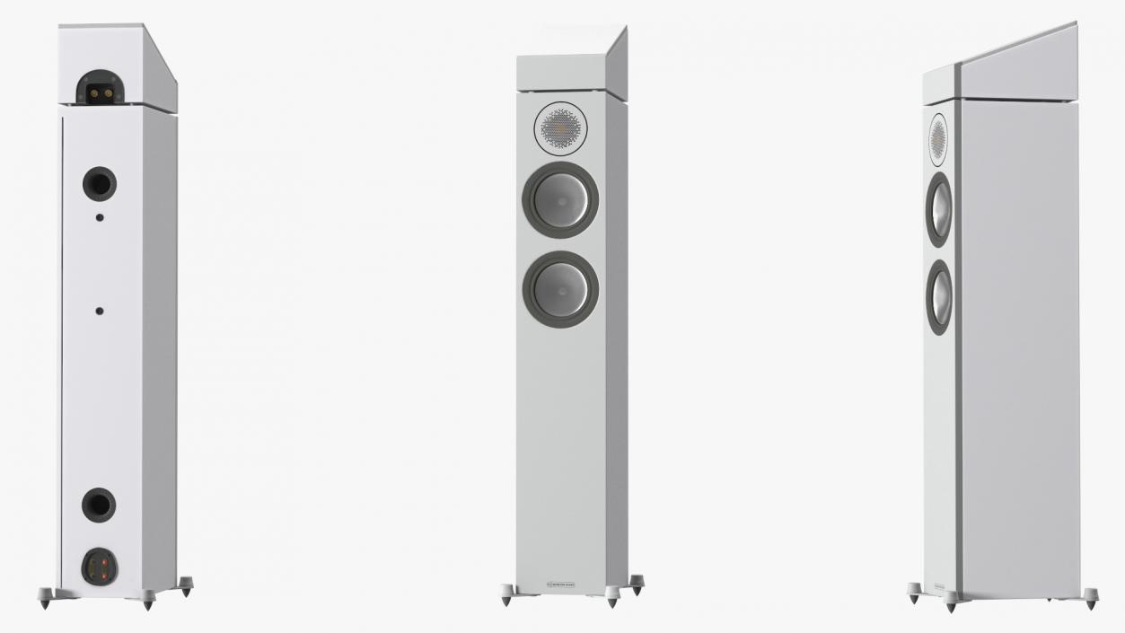 3D Bronze AMS Dolby Atmos White model