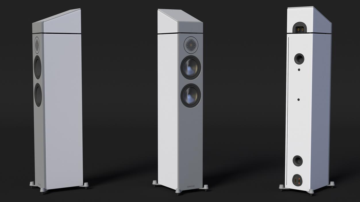 3D Bronze AMS Dolby Atmos White model