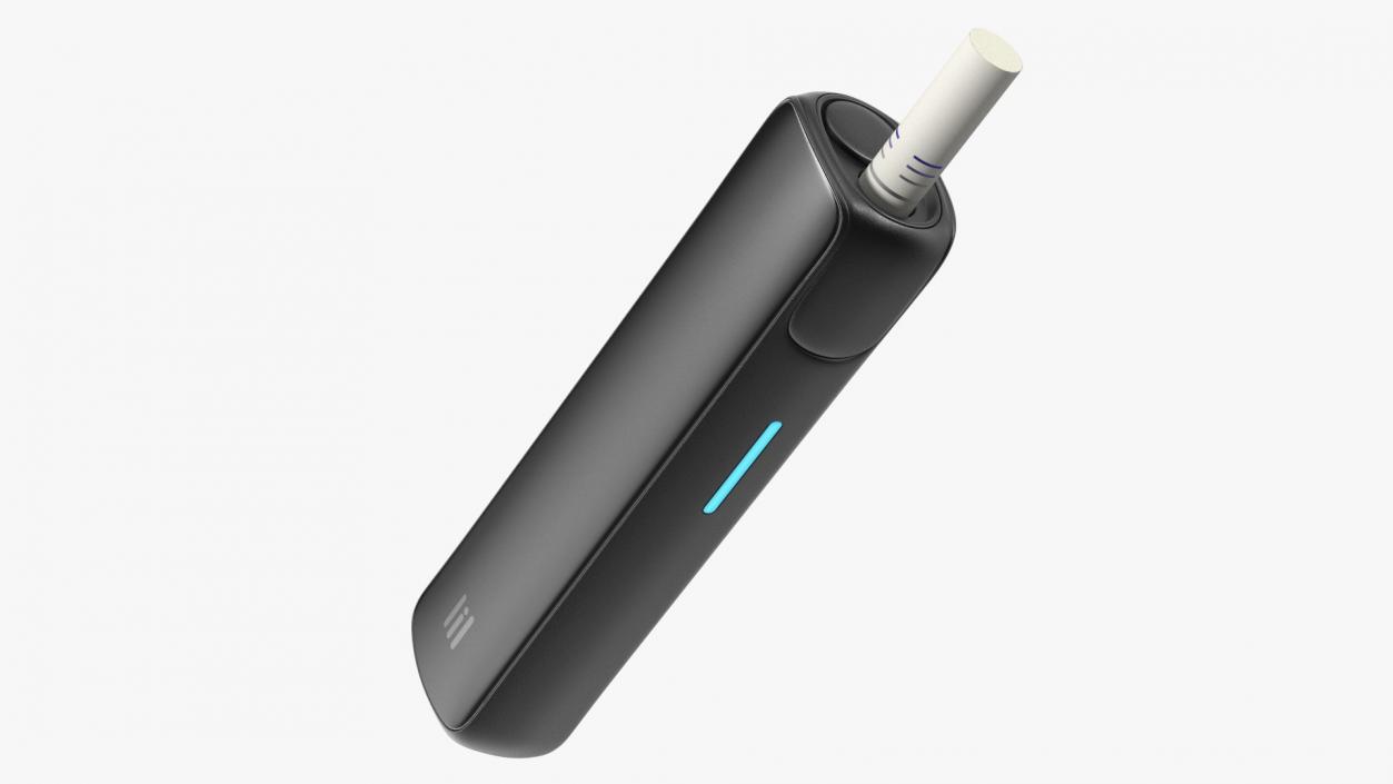 3D model IQOS Lil Black with Stick