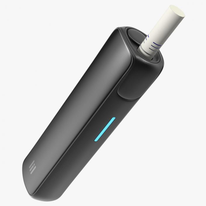 3D model IQOS Lil Black with Stick