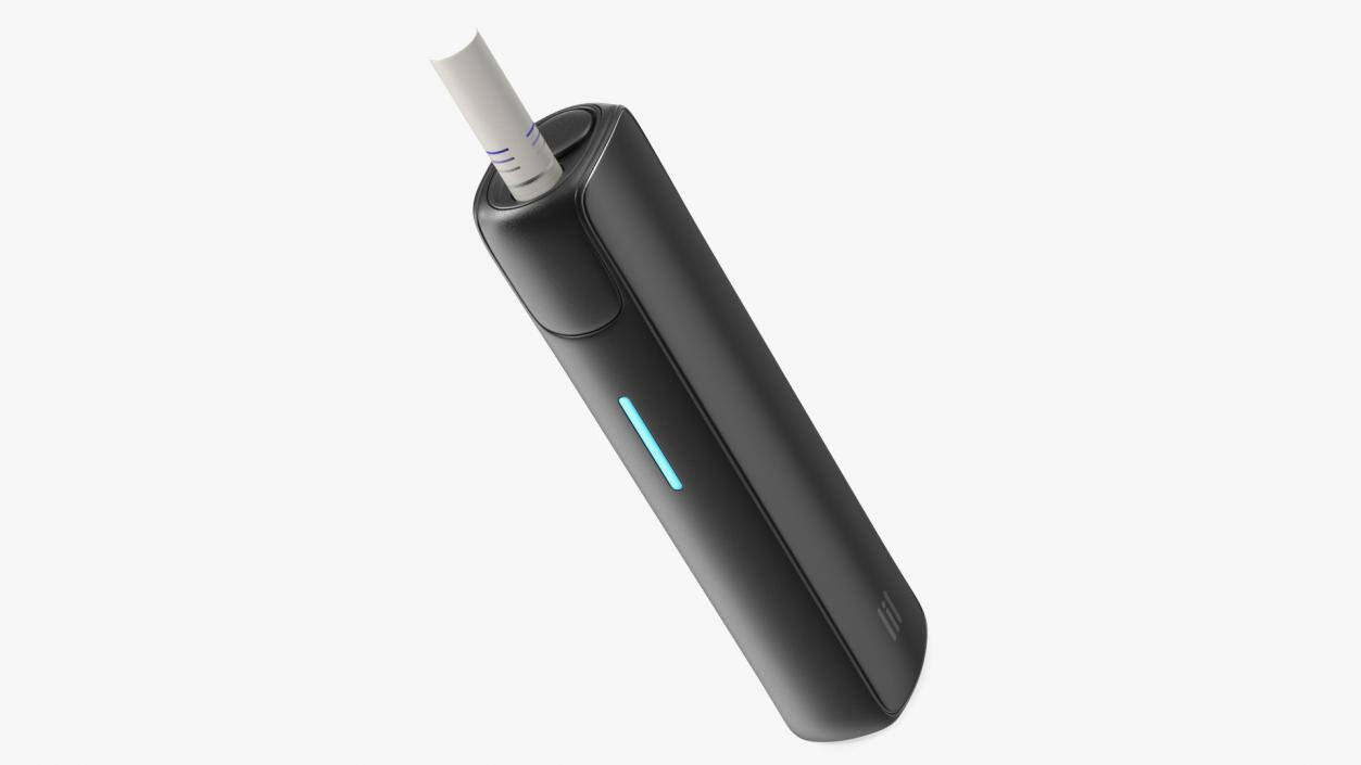 3D model IQOS Lil Black with Stick