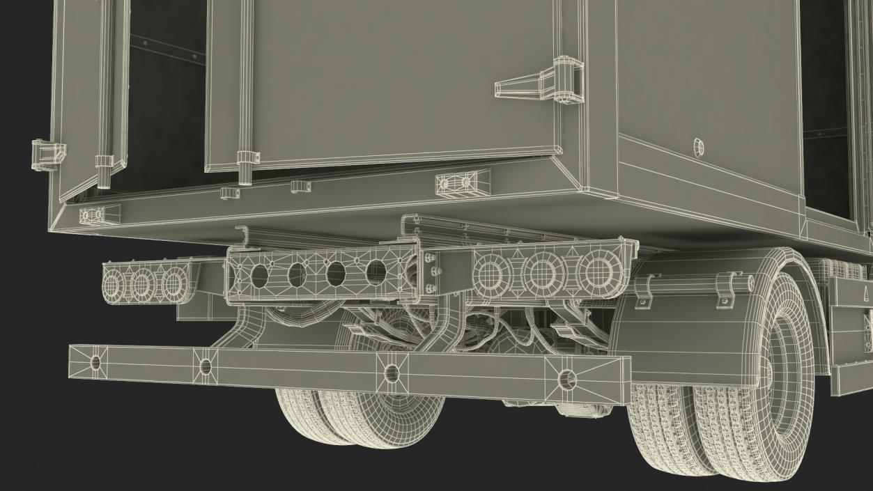 Truck BYD ETM6 Blue Rigged for Maya 2 3D