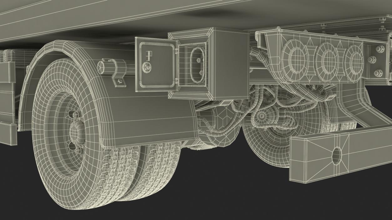 Truck BYD ETM6 Blue Rigged for Maya 2 3D