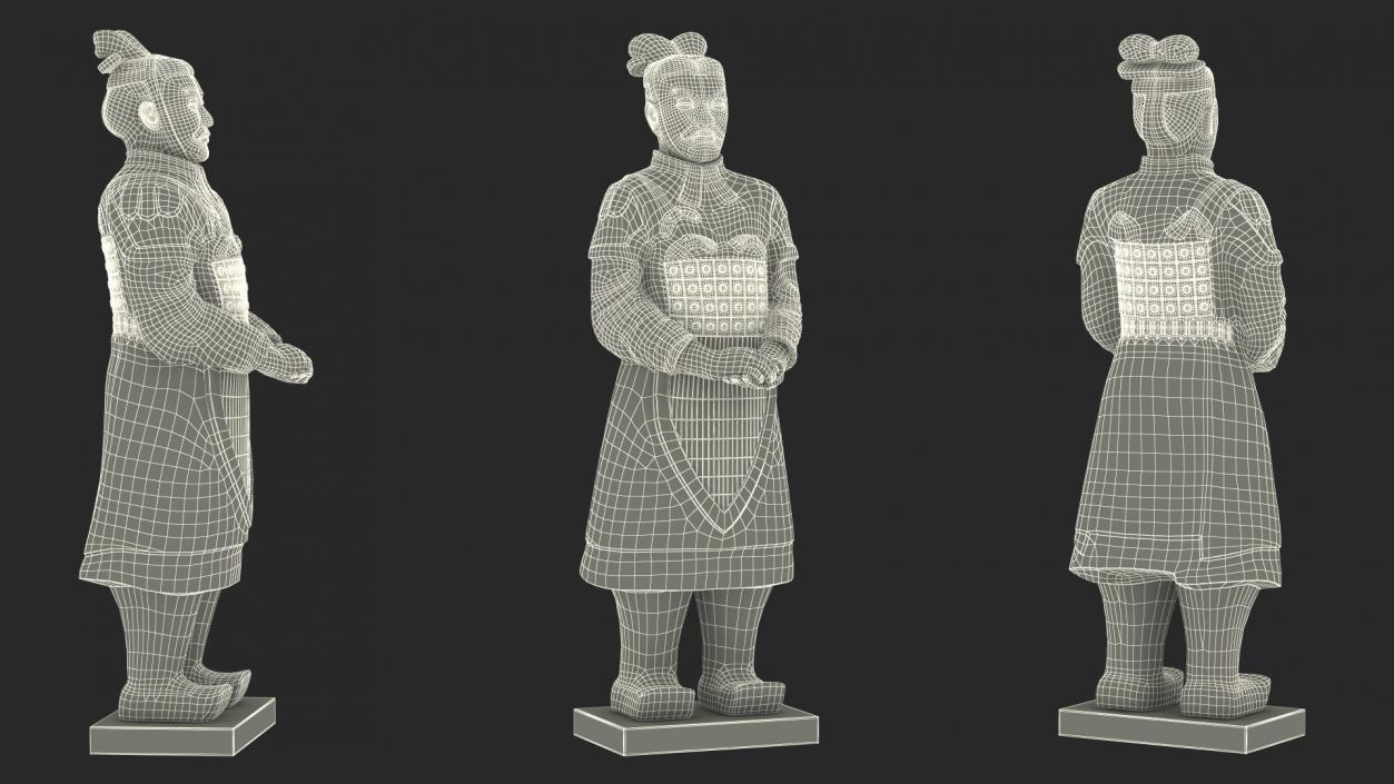 3D Terracotta Warrior for 3D Print