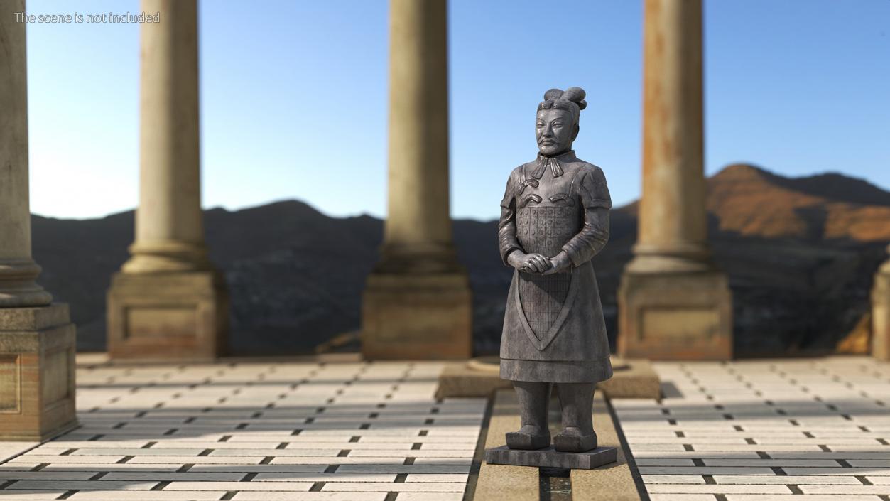 3D Terracotta Warrior for 3D Print