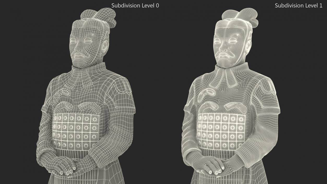 3D Terracotta Warrior for 3D Print