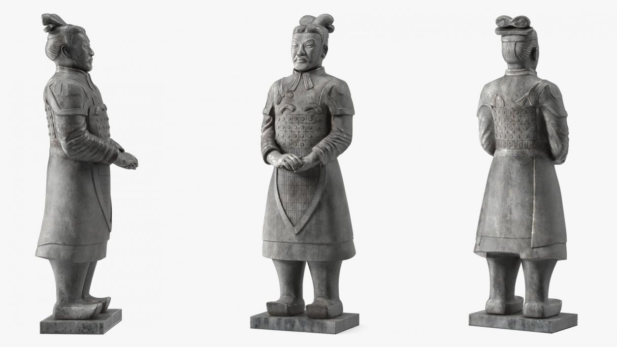 3D Terracotta Warrior for 3D Print