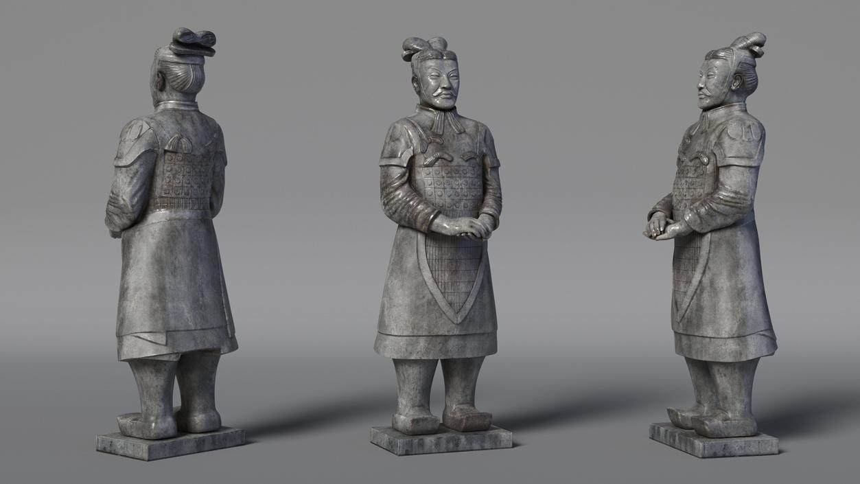 3D Terracotta Warrior for 3D Print