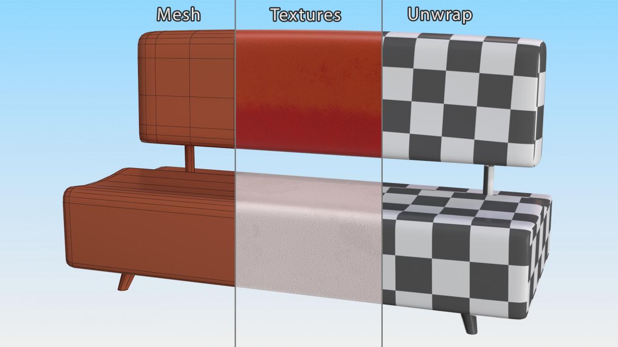 3D Leisure Bar Sofa