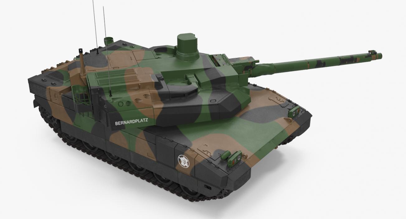 3D model Rigged Tanks Collection 2