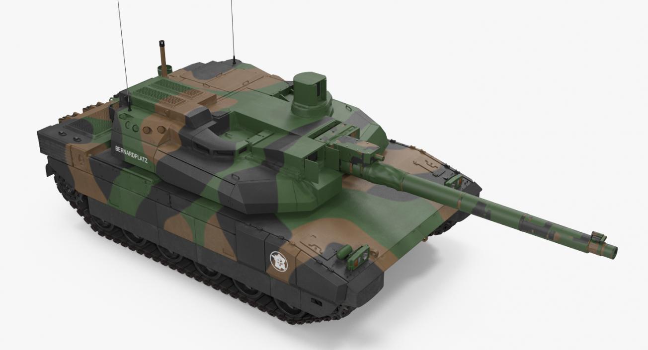 3D model Rigged Tanks Collection 2