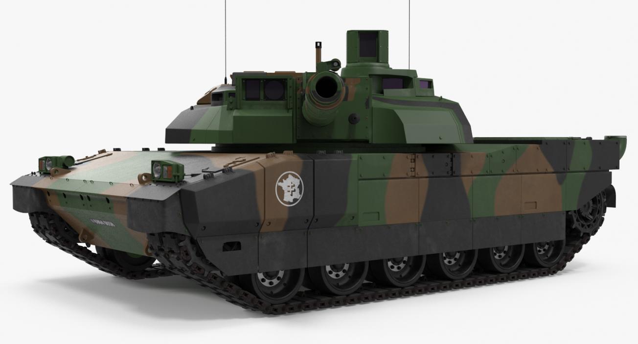 3D model Rigged Tanks Collection 2