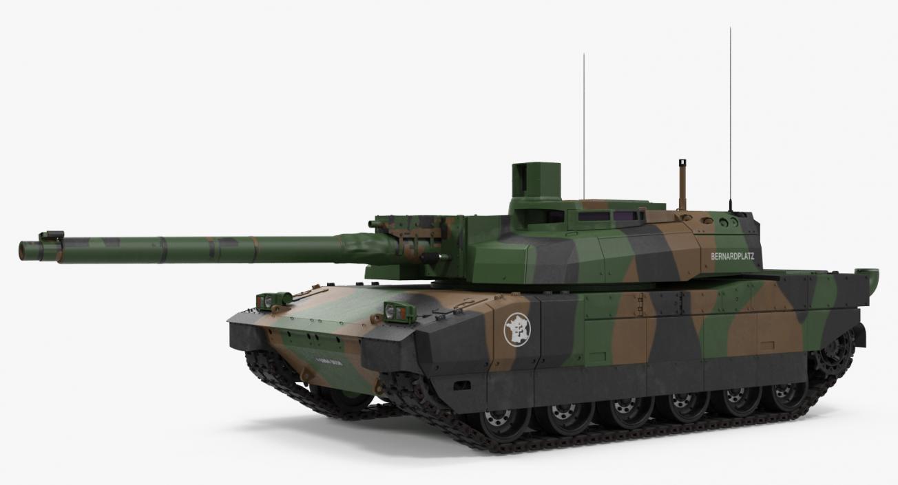 3D model Rigged Tanks Collection 2