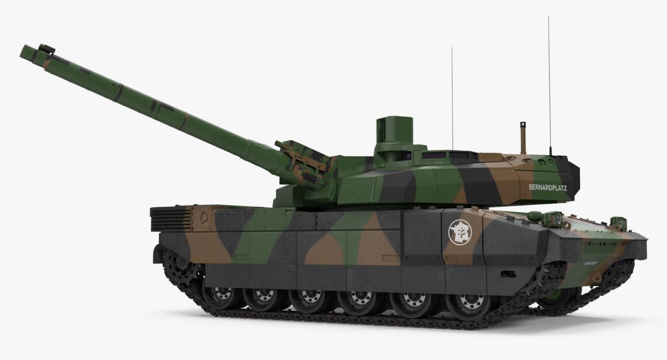 3D model Rigged Tanks Collection 2