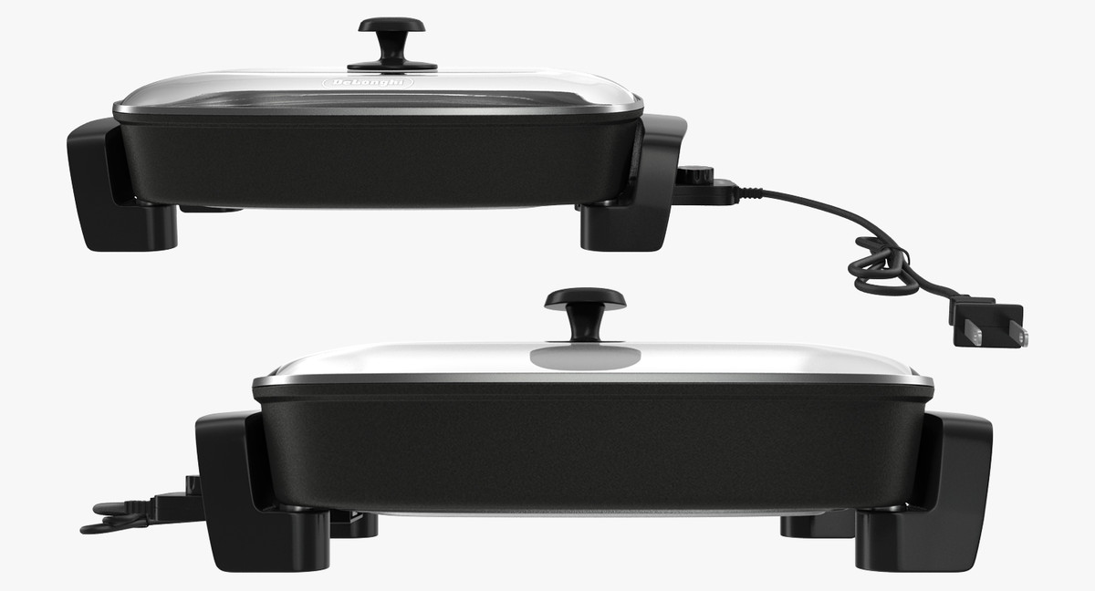 3D Electric Skillets Collection model