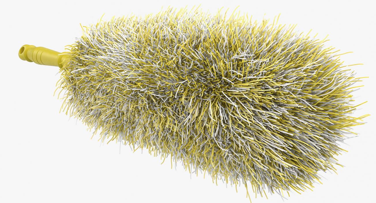 3D Feather Duster Yellow