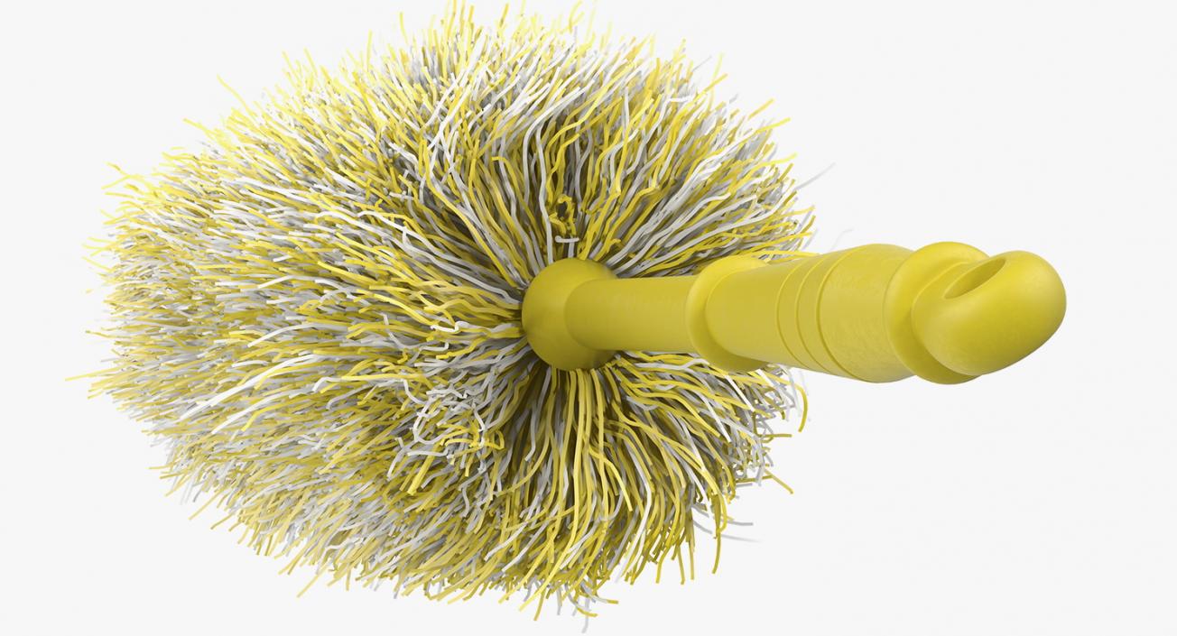 3D Feather Duster Yellow