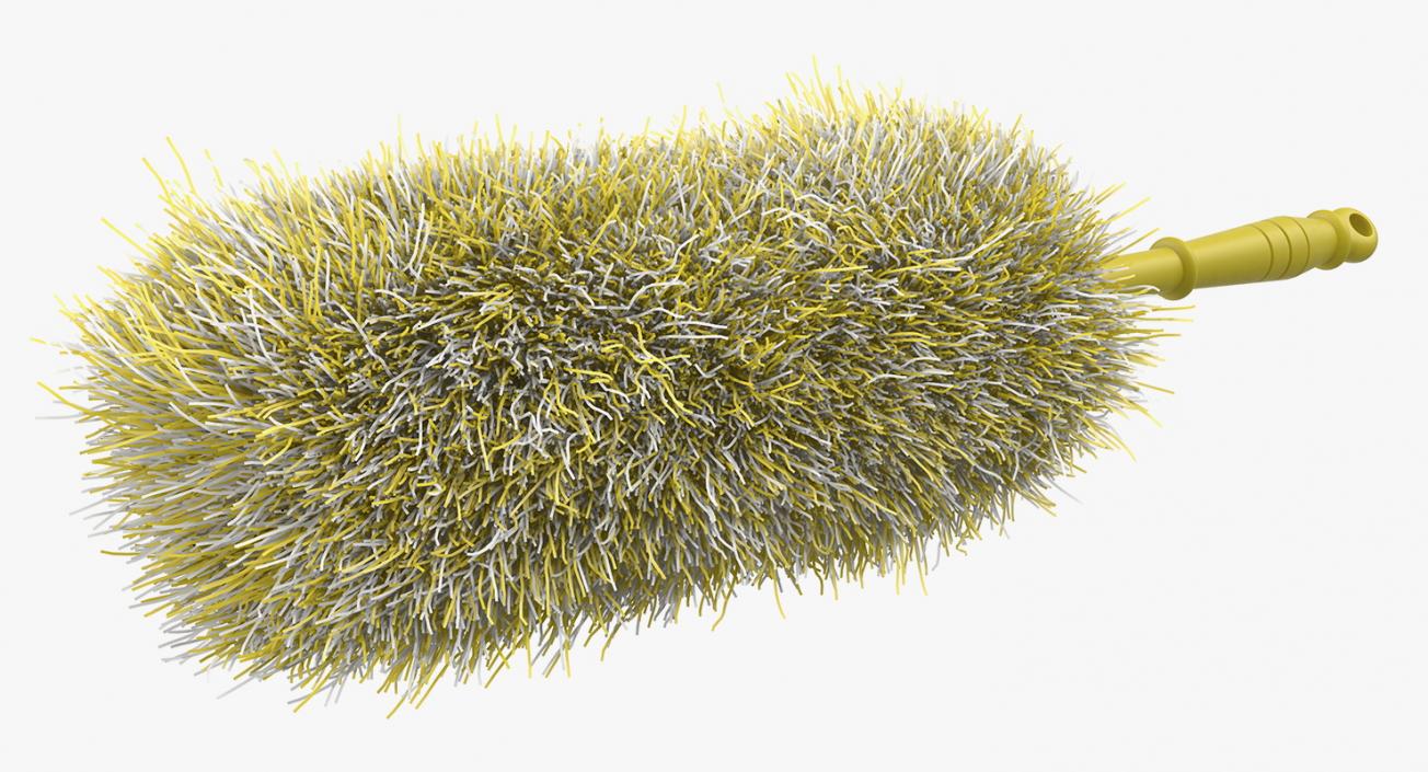 3D Feather Duster Yellow