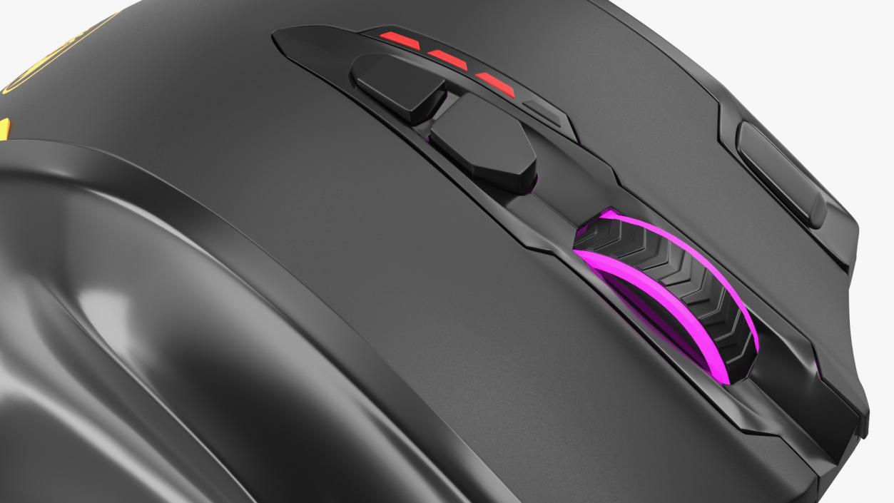 3D Reddragon IMPACT ELITE Wireless RGB Gaming Mouse model