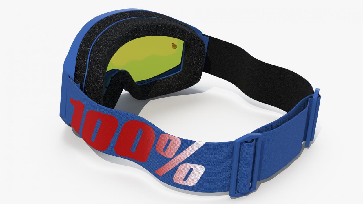 3D 100 Strata Goggles Blue model