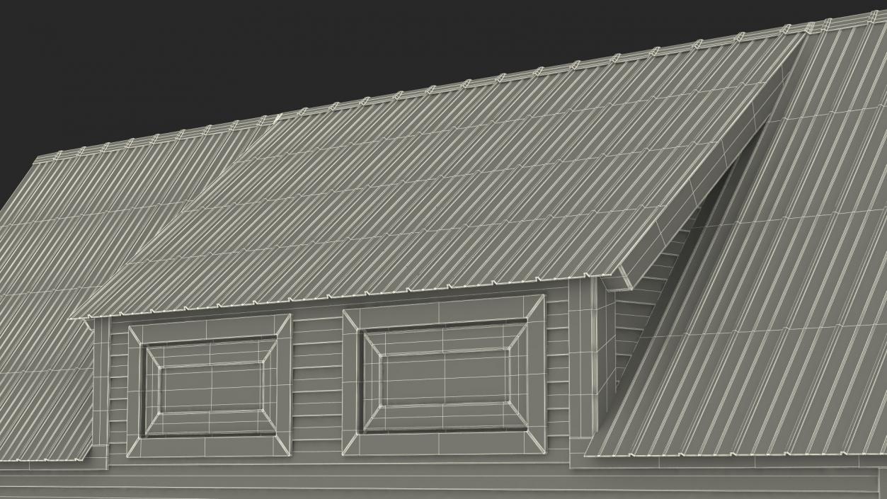 3D Tiny House Rigged for Cinema 4D