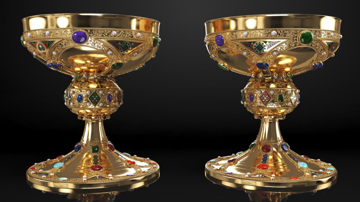 3D Saint Remi Chalice model