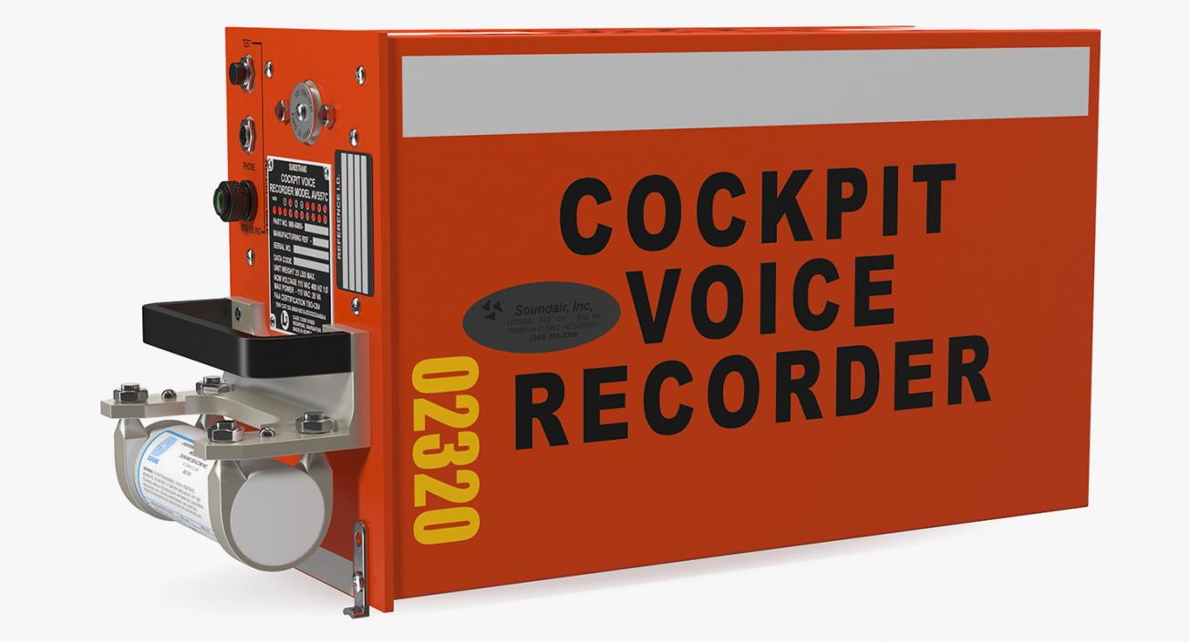 3D Cockpit Voice Recorder CVR