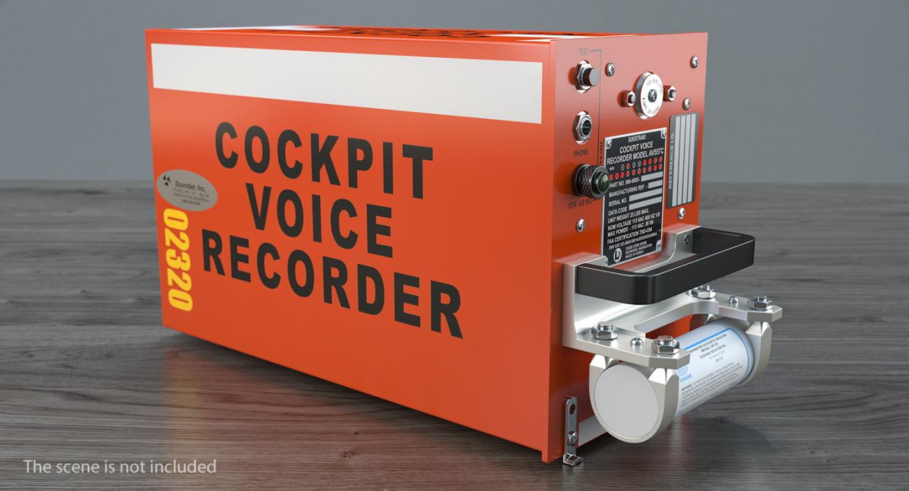 3D Cockpit Voice Recorder CVR