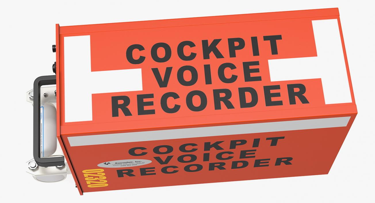 3D Cockpit Voice Recorder CVR