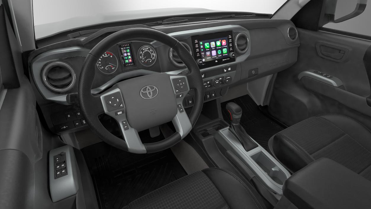 3D Toyota Tacoma TRD Off Road Cement Grey 2021 model