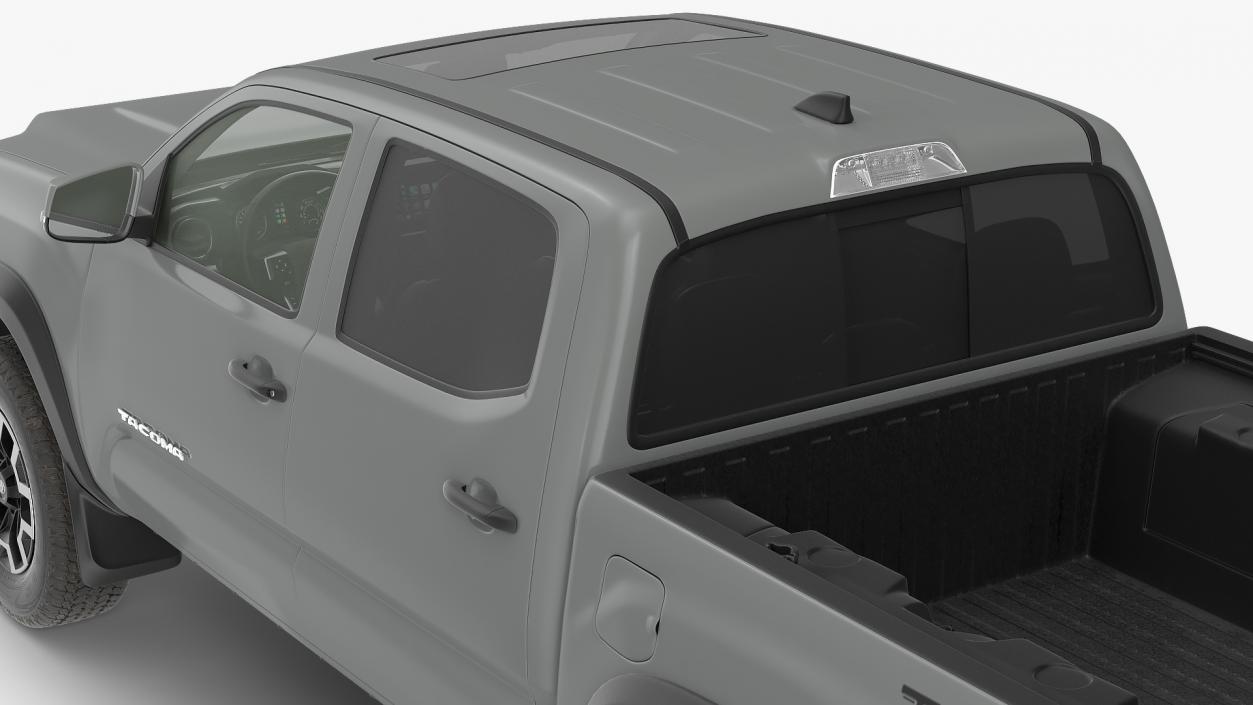 3D Toyota Tacoma TRD Off Road Cement Grey 2021 model