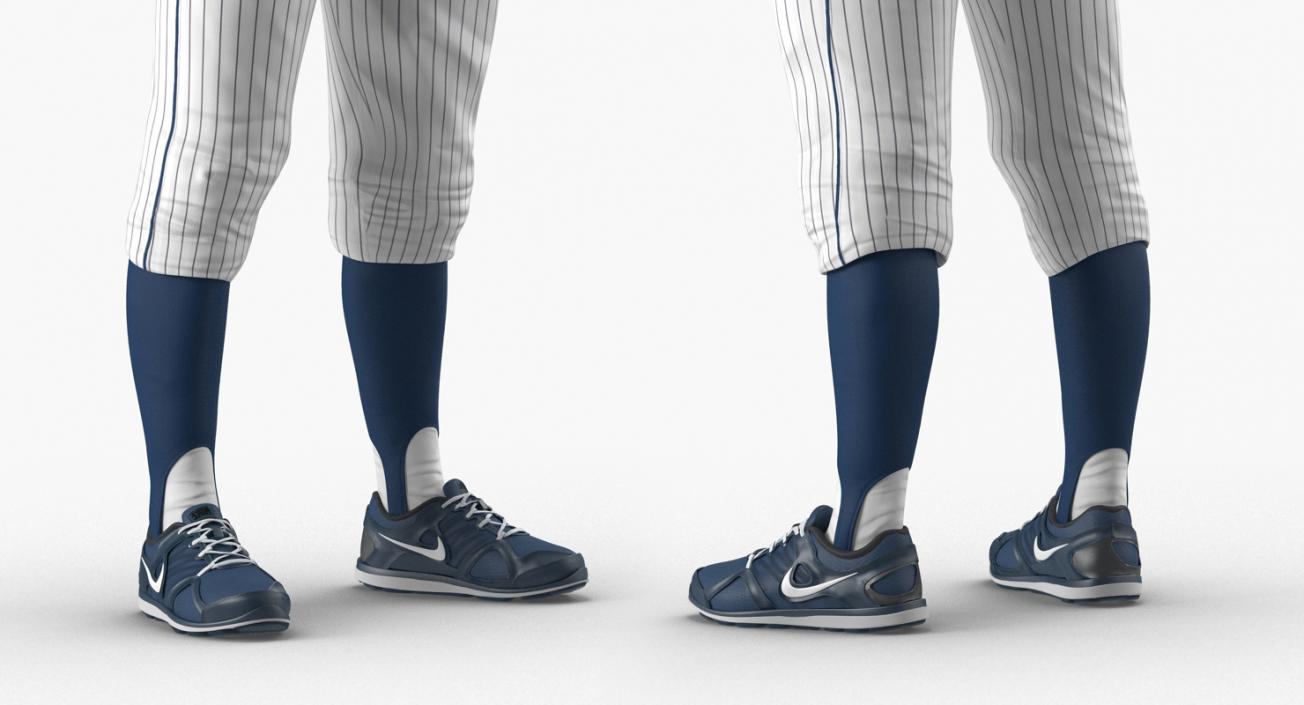 3D model Baseball Player Rigged Twins 2