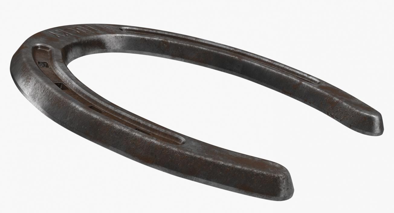 3D model Rusty Horseshoe