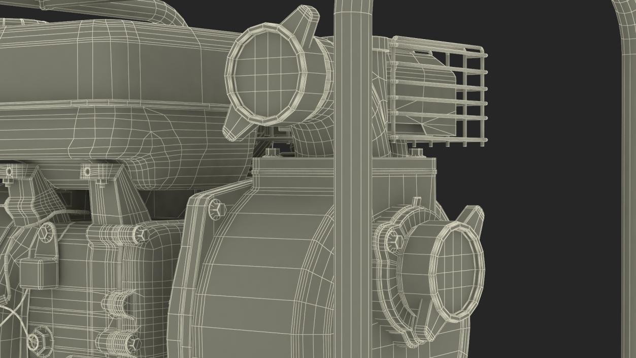 3D Water Pump for Draining model