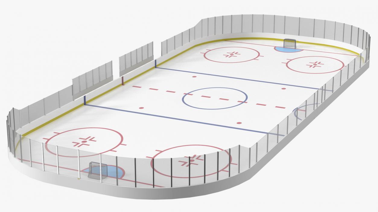 3D Hockey Rink