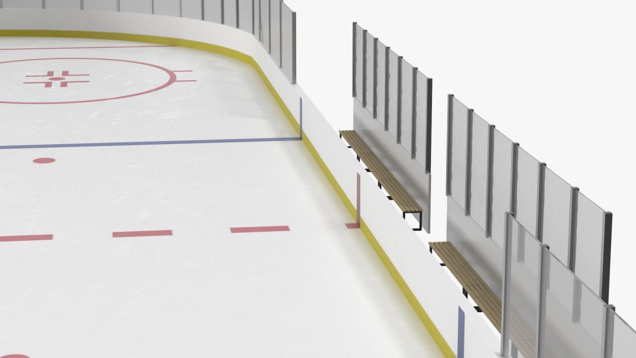 3D Hockey Rink