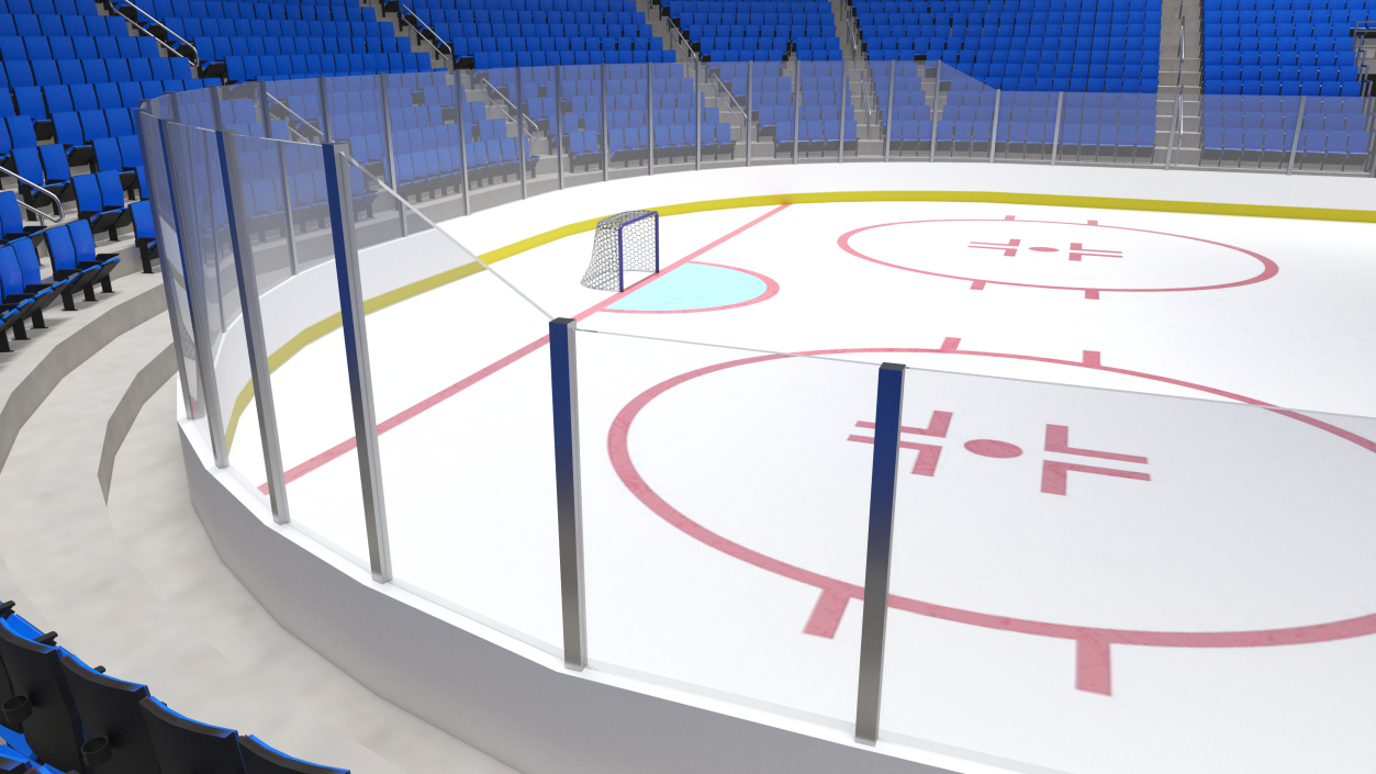 3D Hockey Rink