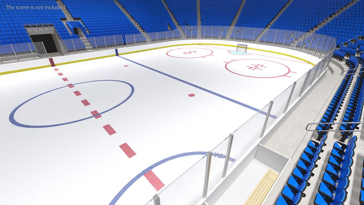 3D Hockey Rink