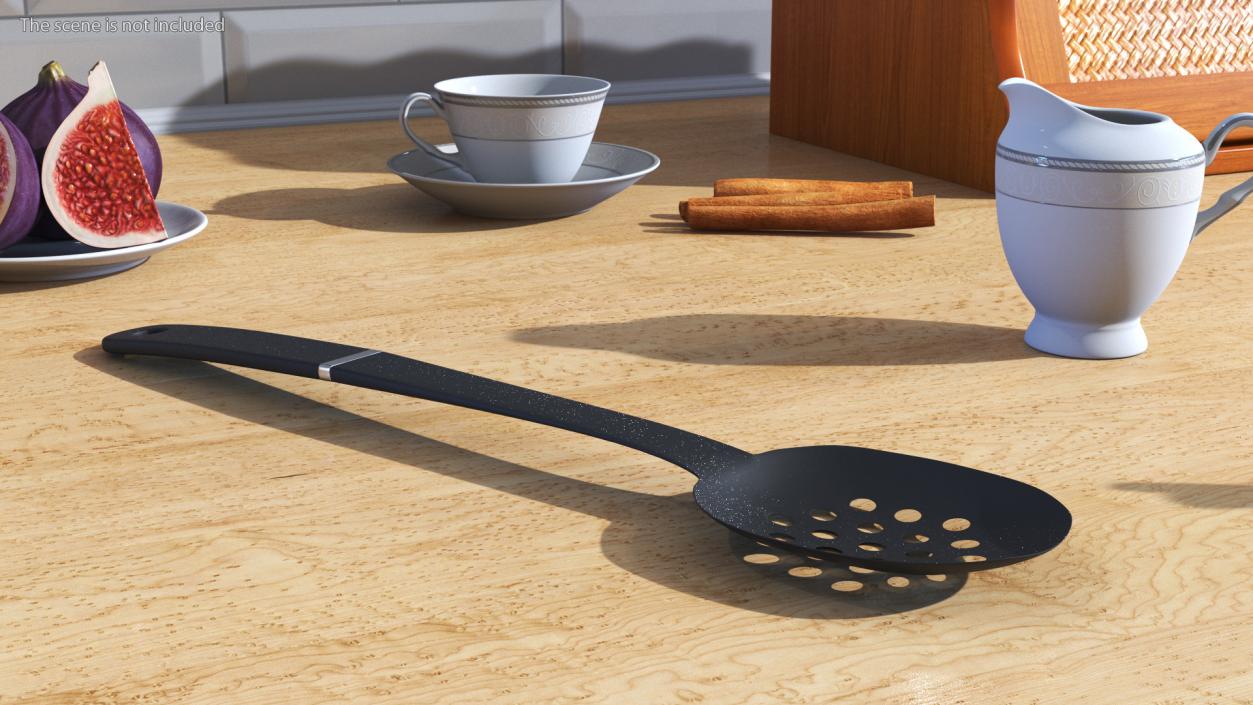 Nylon Slotted Spoon 3D model