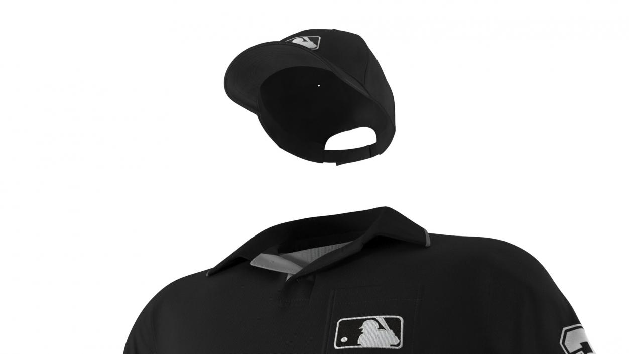 3D Softball Umpire Clothes model